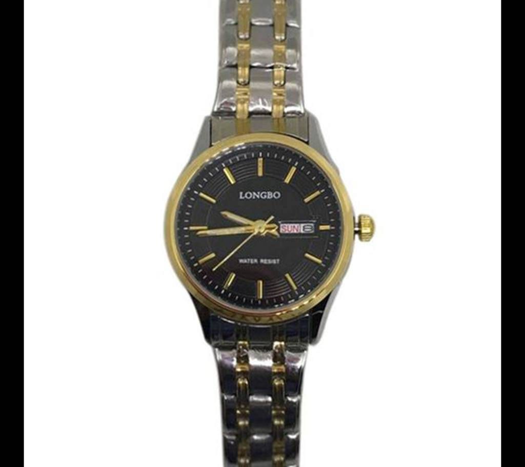 Longbo 1027 Stainless Steel Analog Watch For Women