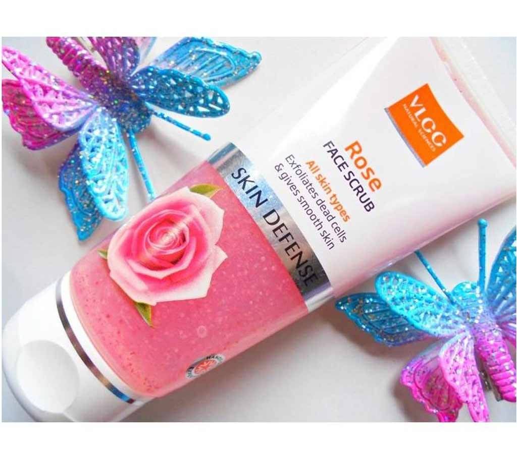 VLCC Rose Face Scrub 80 gm. - India
