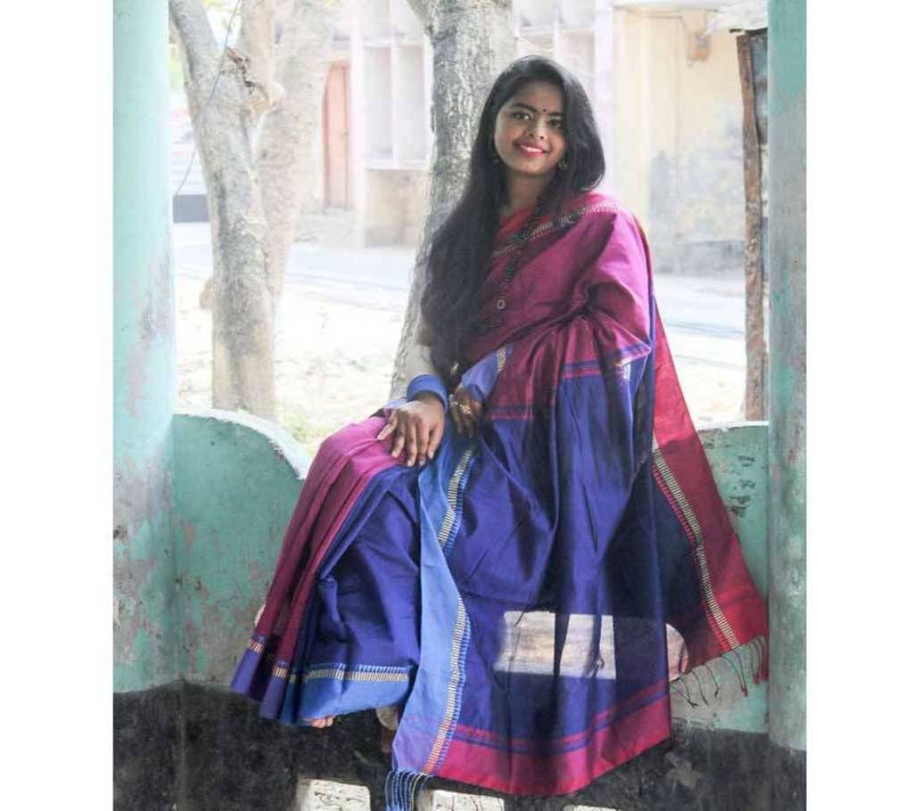 Half Silk Beet Saree
