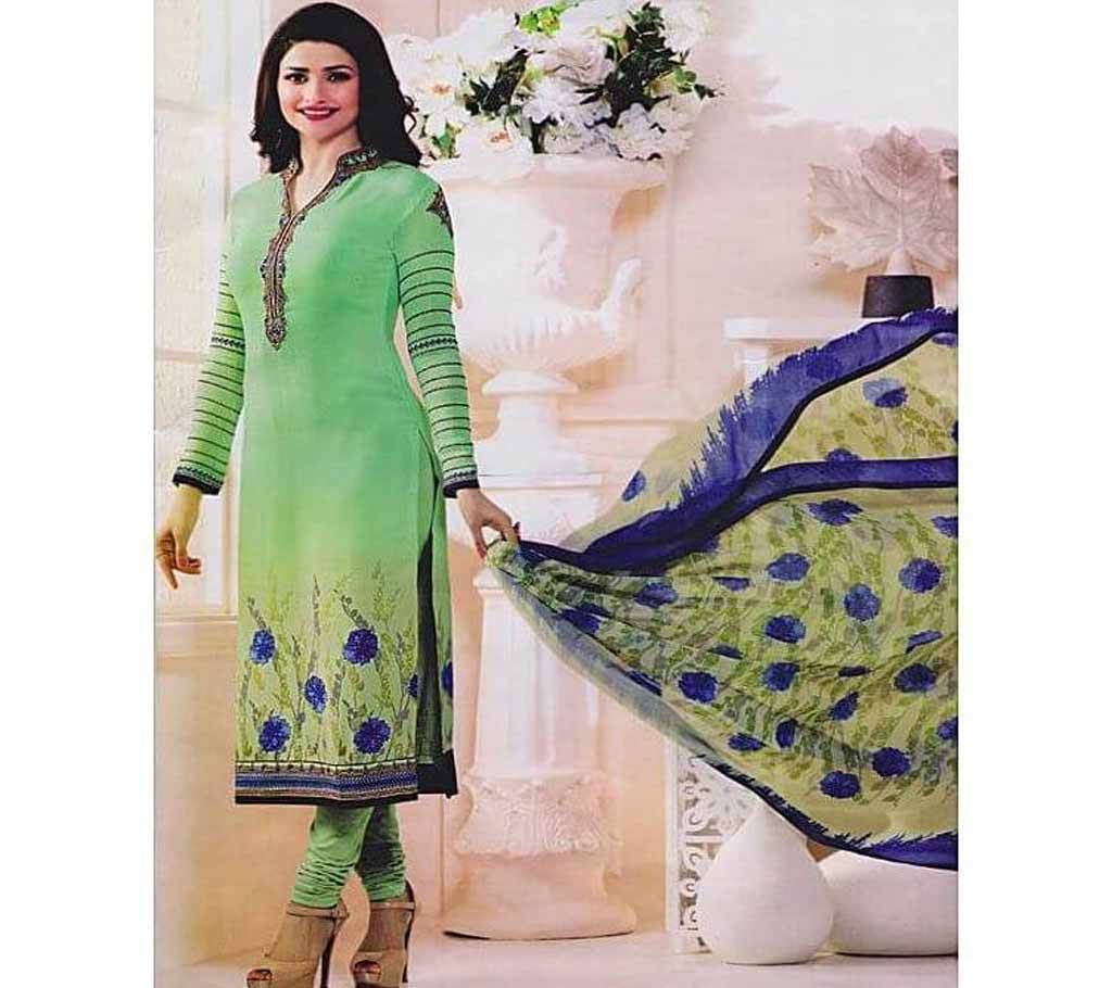 Unstitched Cotton 3 Piece - Copy