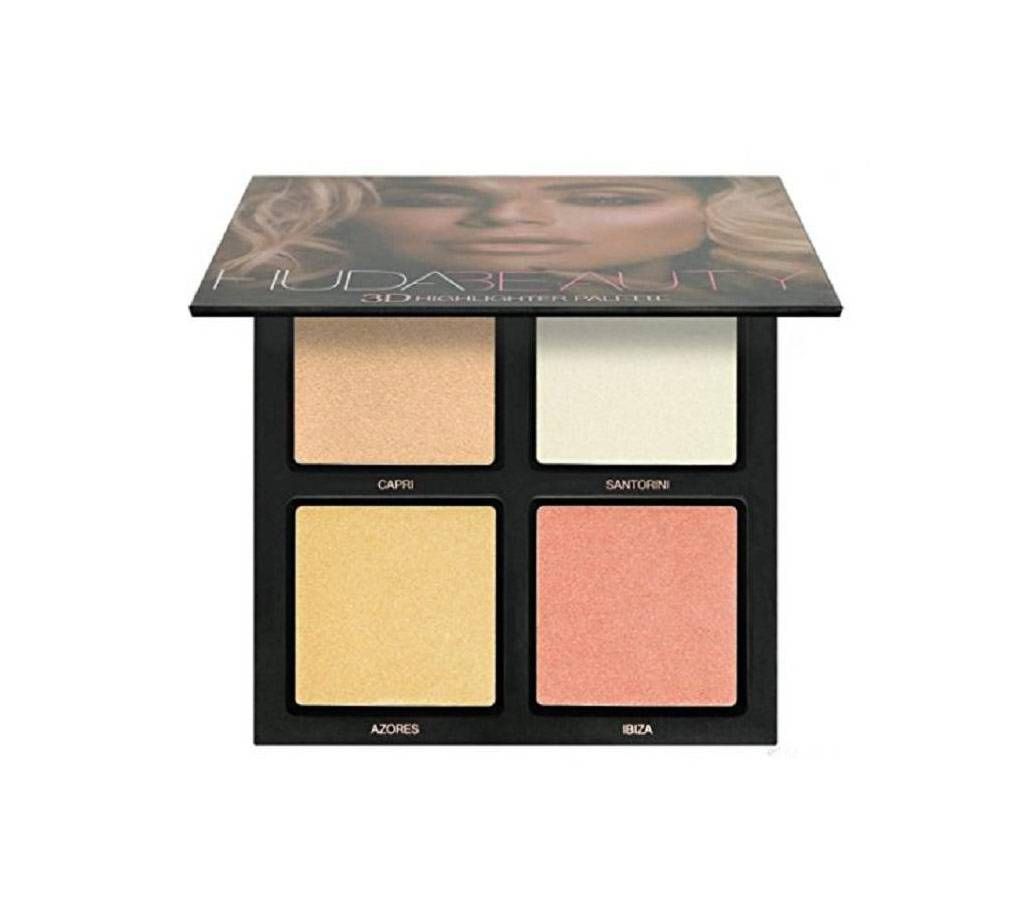 Huda beauty 3d highlighter palette big size