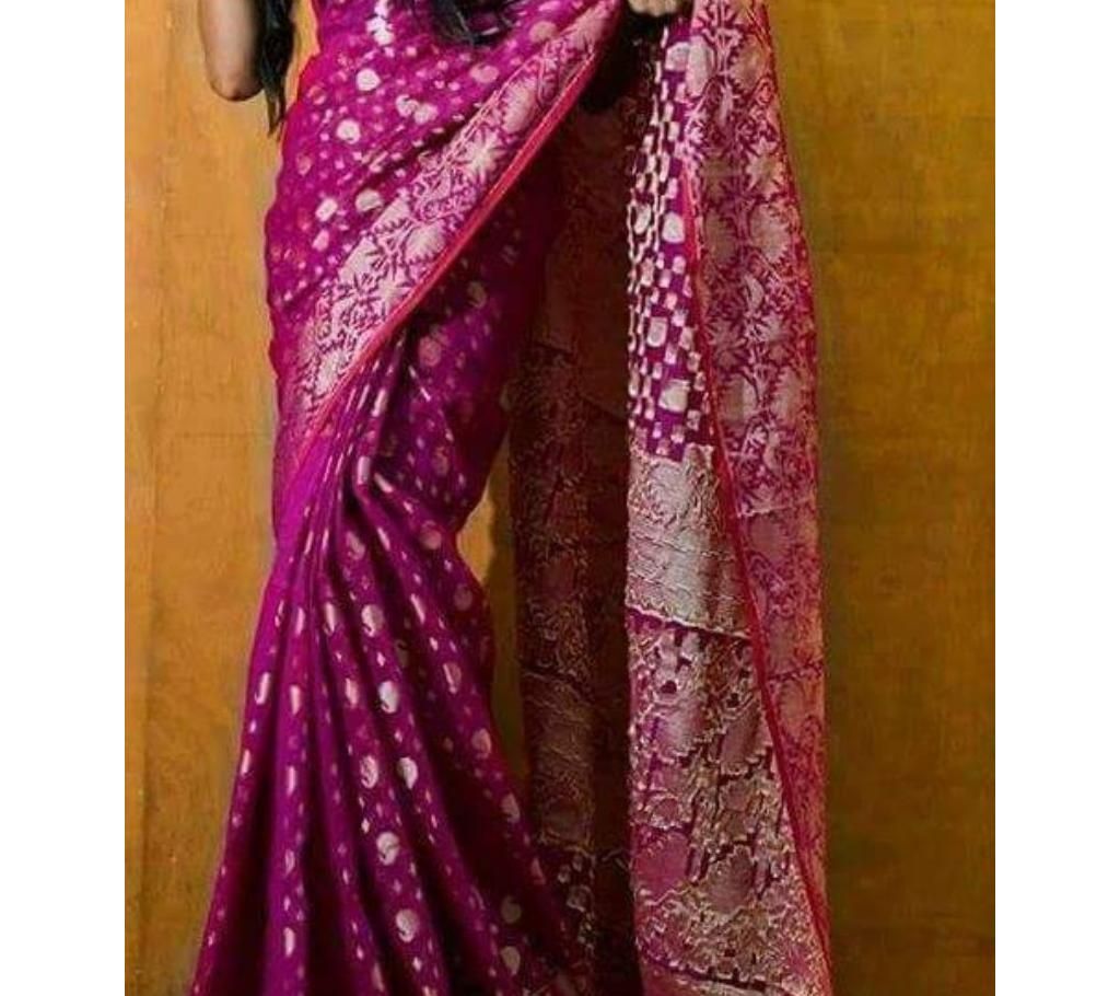 Half silk Jamadani saree