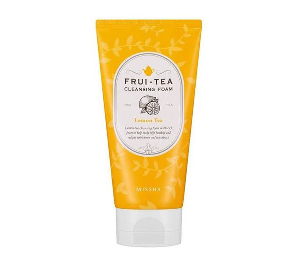 Missha FRUI-TEA Cleansing Foam Lemon-Tea(Korea) - 150ml