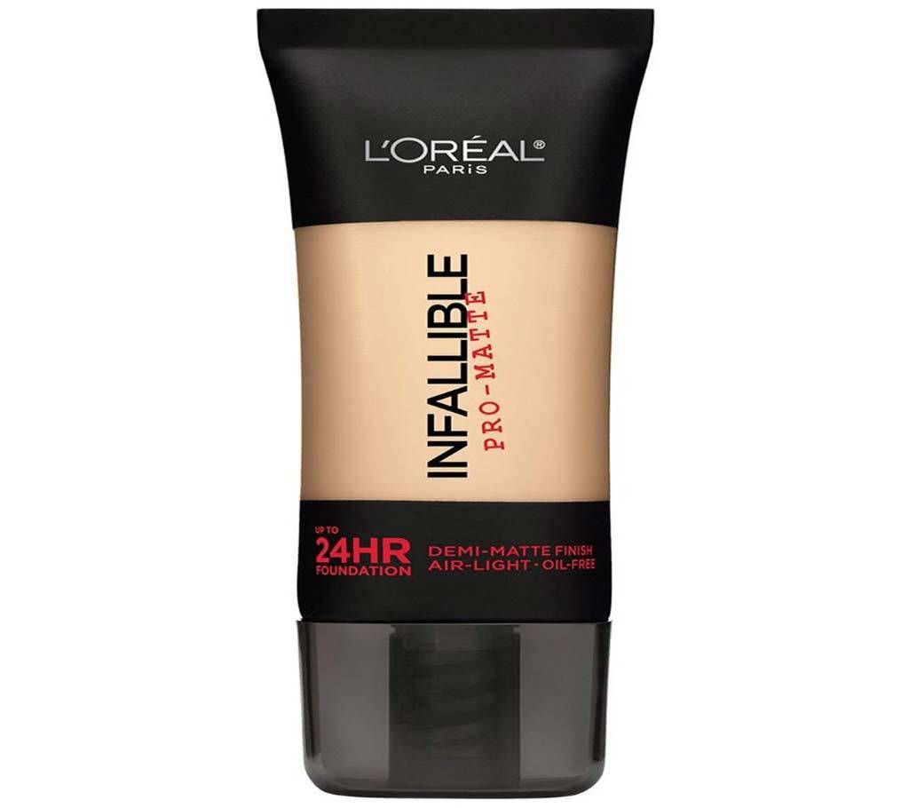 LOreal Paris Infallible Pro-Matte Liquid Foundation 50ml UK
