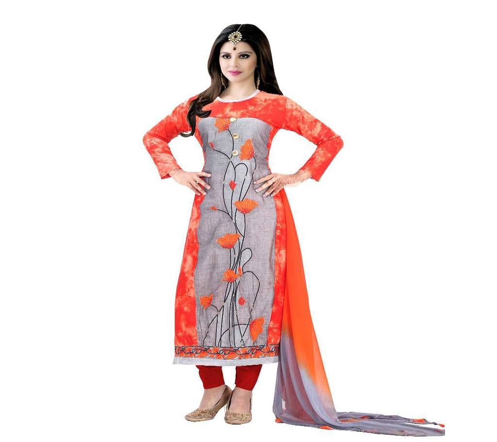 Unstitched Lawn Salwar Kameez - Copy