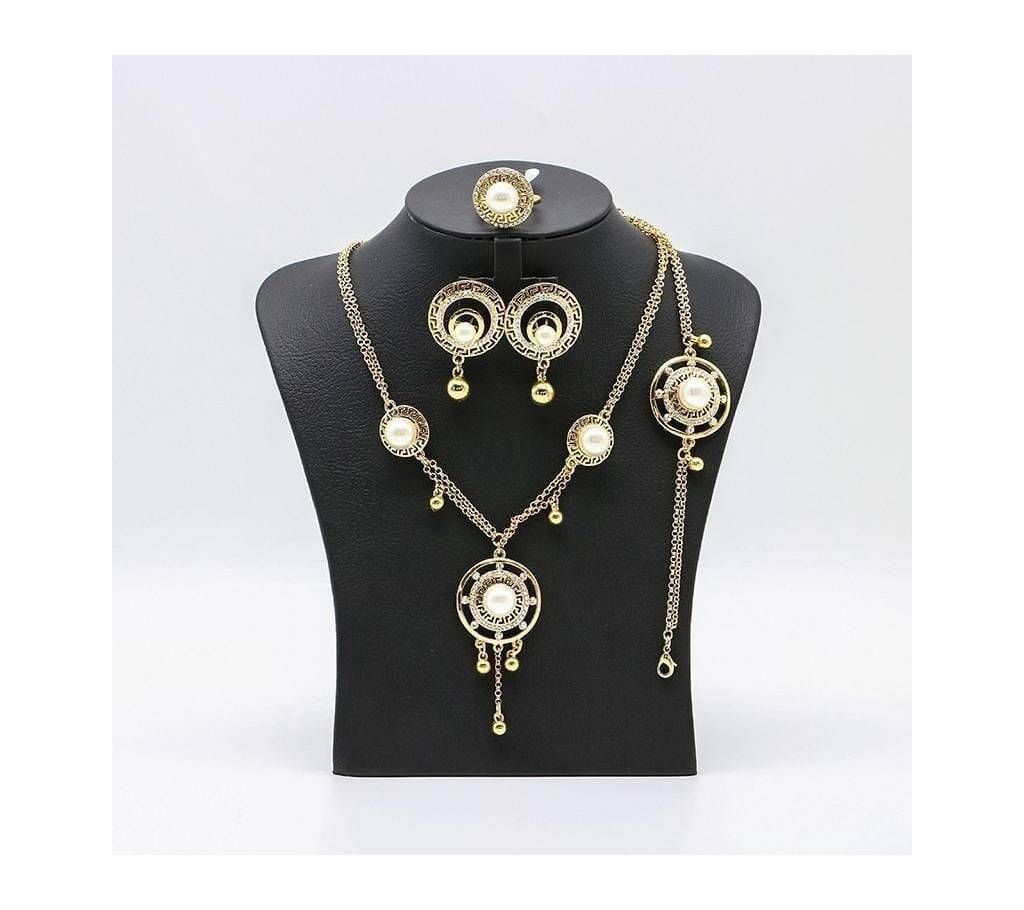 Artificial Pearl Setting Jewelry Set