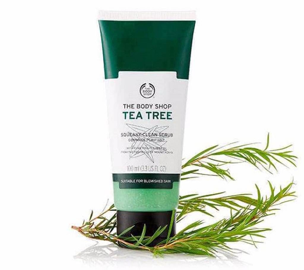 Tea Tree Squeaky Clean Scrub 100ml UK