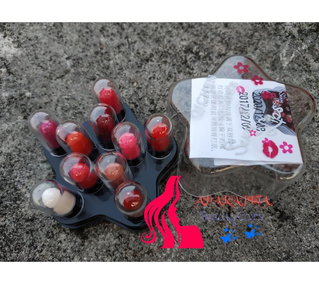 10 lipsticks