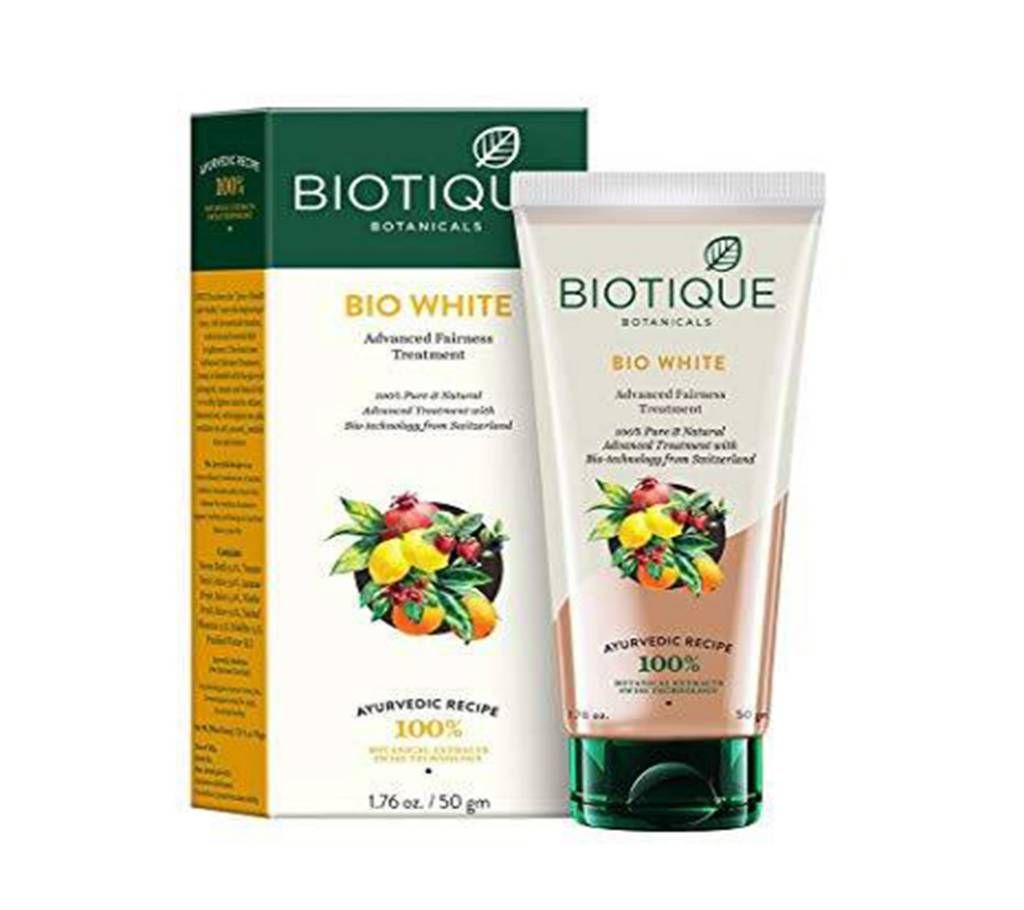 BIOTIQUE Bio White Advanced Fairness Face Wash For All Skin Types - China