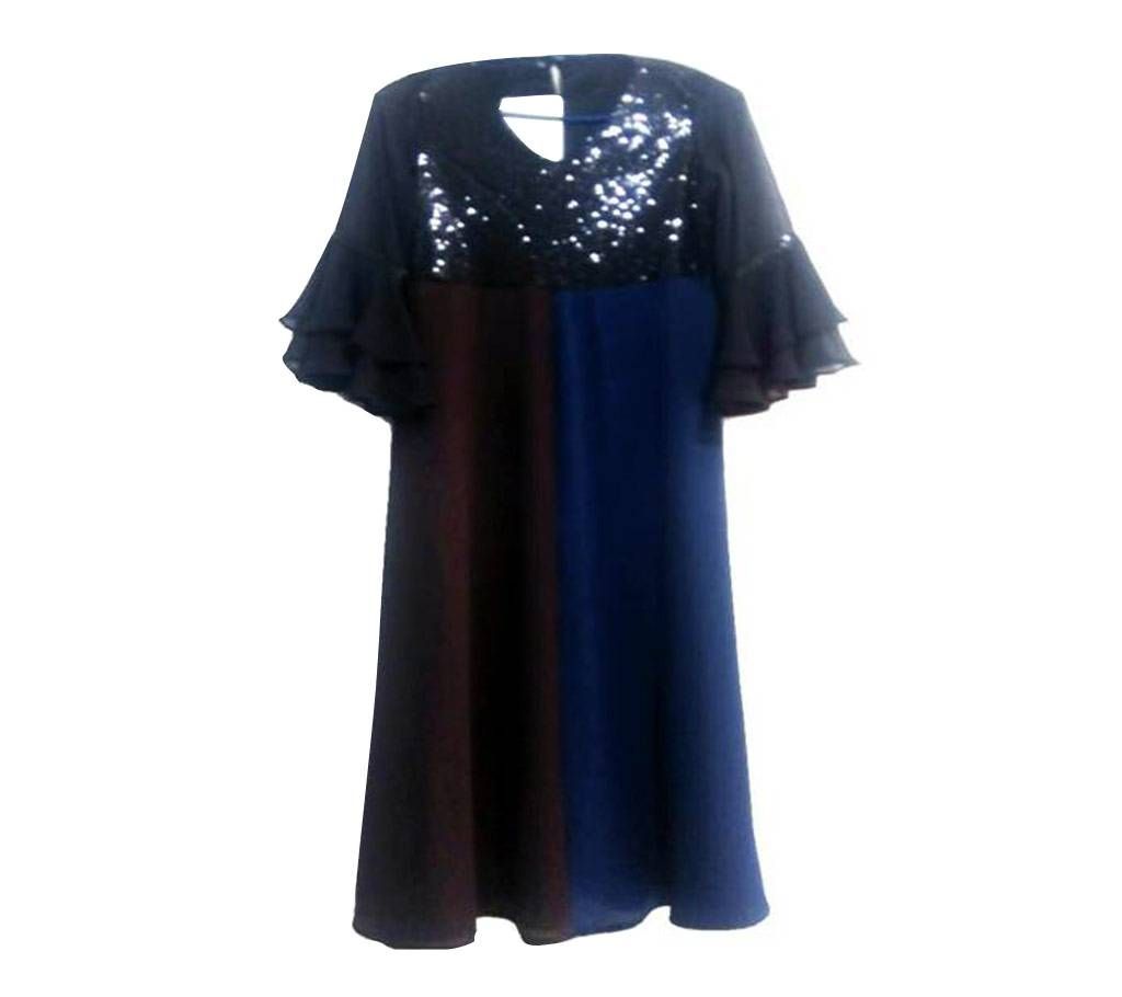 Women Ethnic Georgette Long Kurti