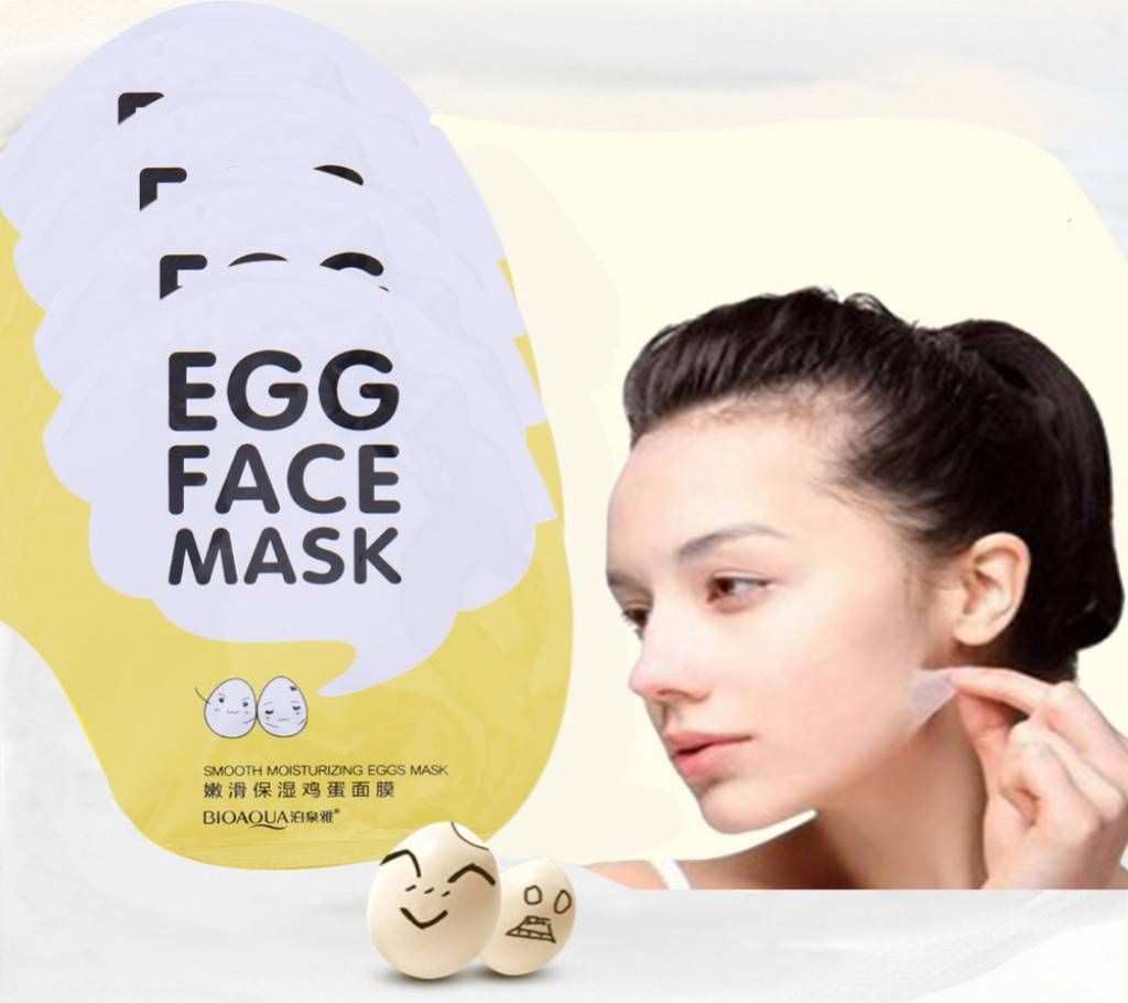 BIOAQUA Egg Face Mask