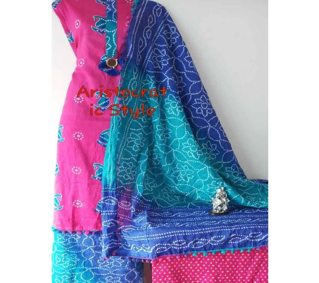 Unstitched Digital Printed Three pcs