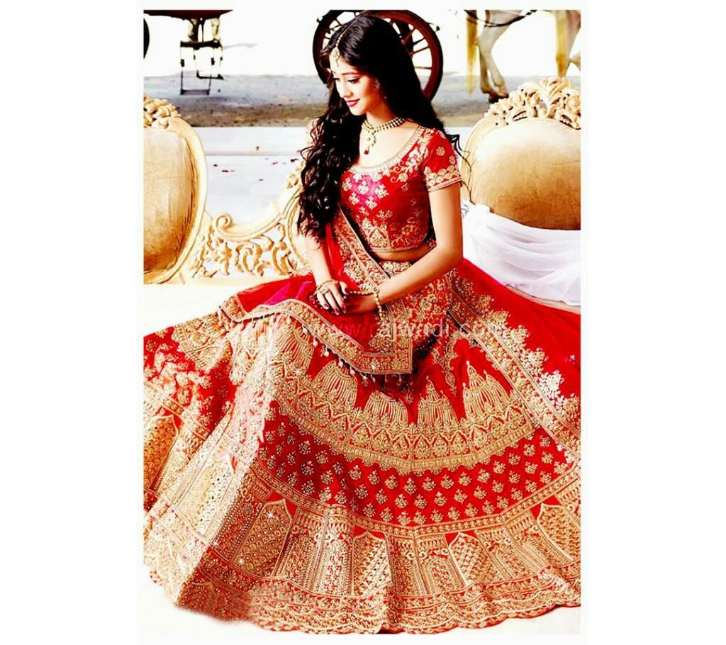 Semi Stitched indian weightless Georgette Embroidery  Lehanga  For women