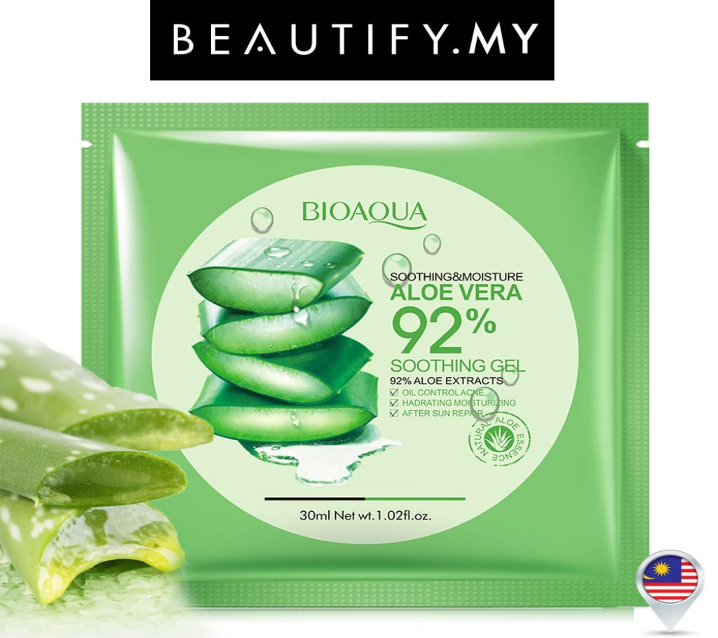 Bioaqua Aloe Vera Soothing Gel Mask - 30g China