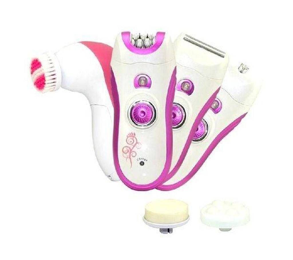 Lady Beauty Set 6 in 1 Shaver Trimmer and massager