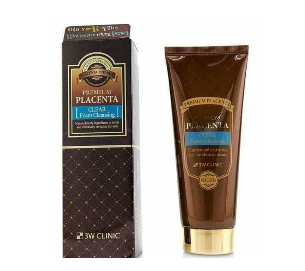 3W Clinic Placenta Clear Foam Cleansing (Korean)