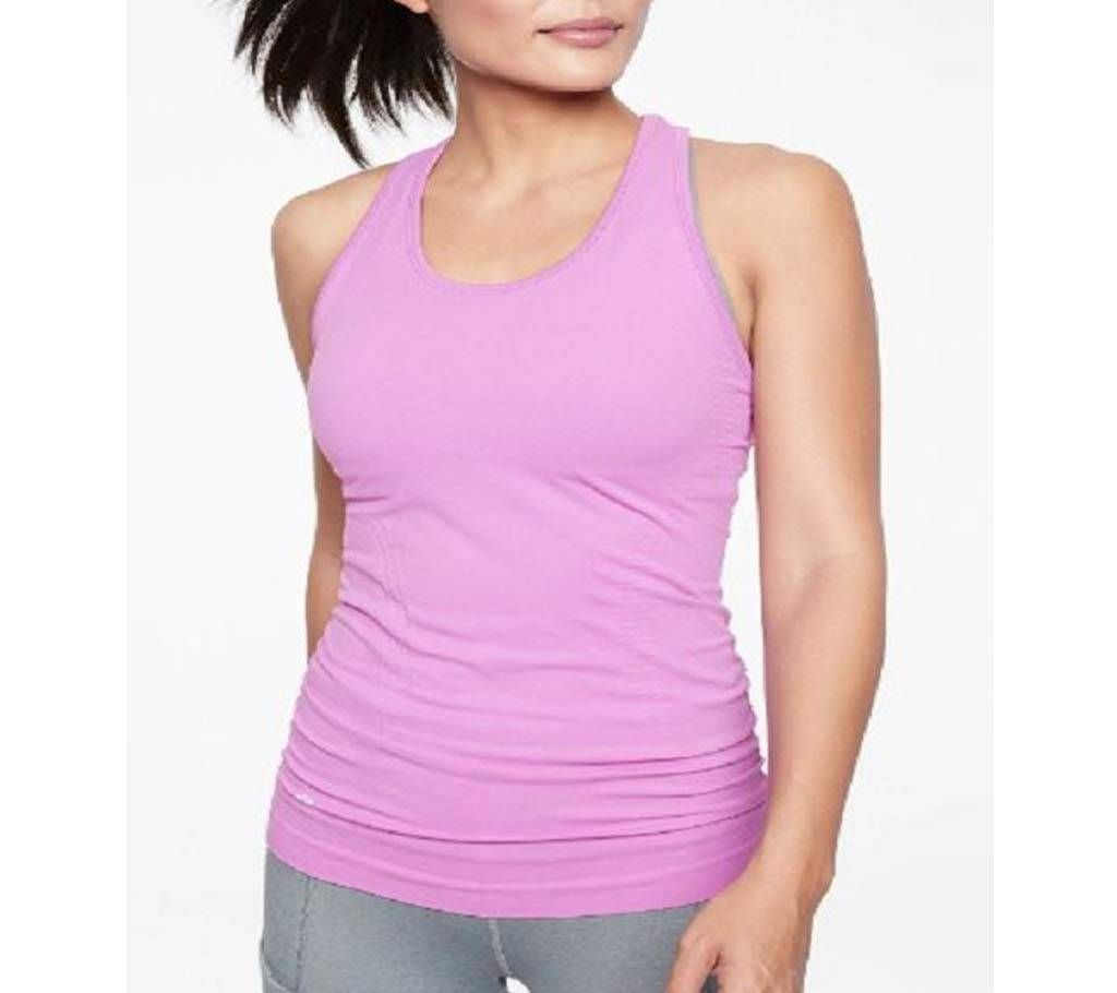 Ladies Vest Womens Top Sleeveless Beach Gym Stretch Casual Summer New