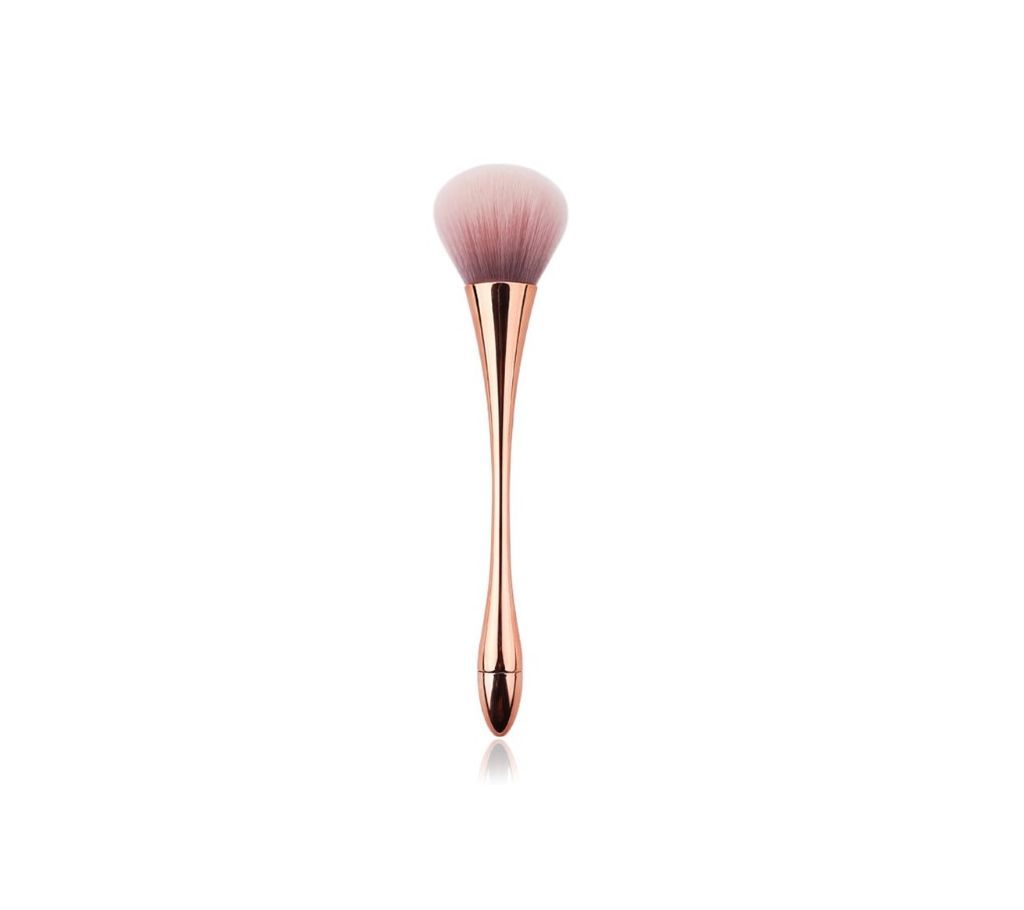 Soft Rose Gold Makeup Blush Brush