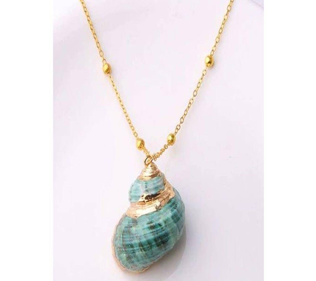 Conch Shell Necklace Shell Gold Shell Chain Necklace