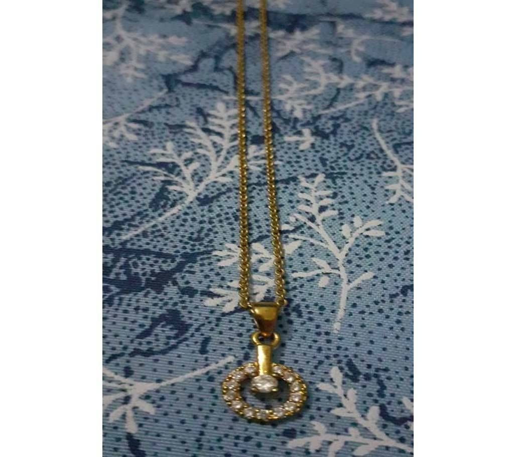 Golden Stone Necklace