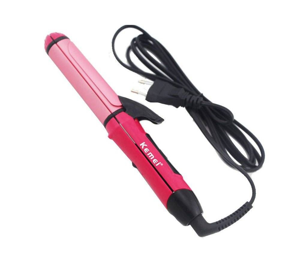 Kemei KM - 1055 Hair Straightened