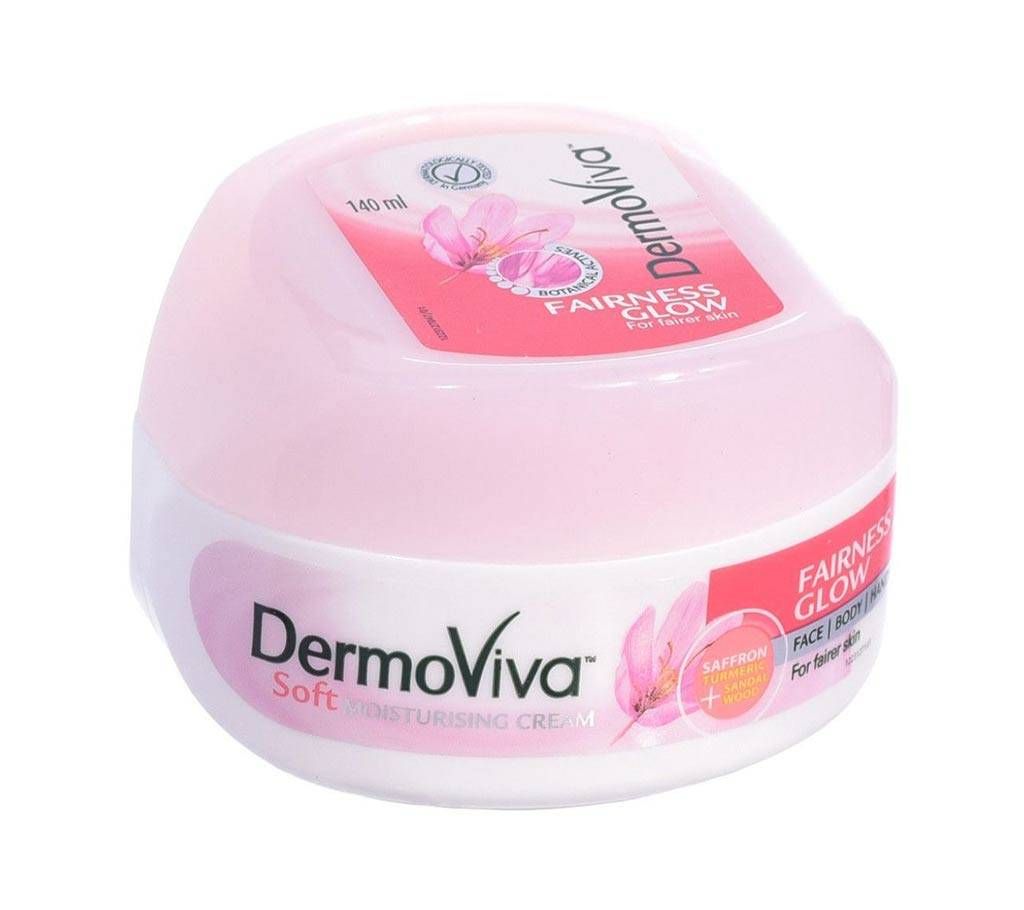 DermoViva Fairness Glow Skin Cream-140 ml-UAE 