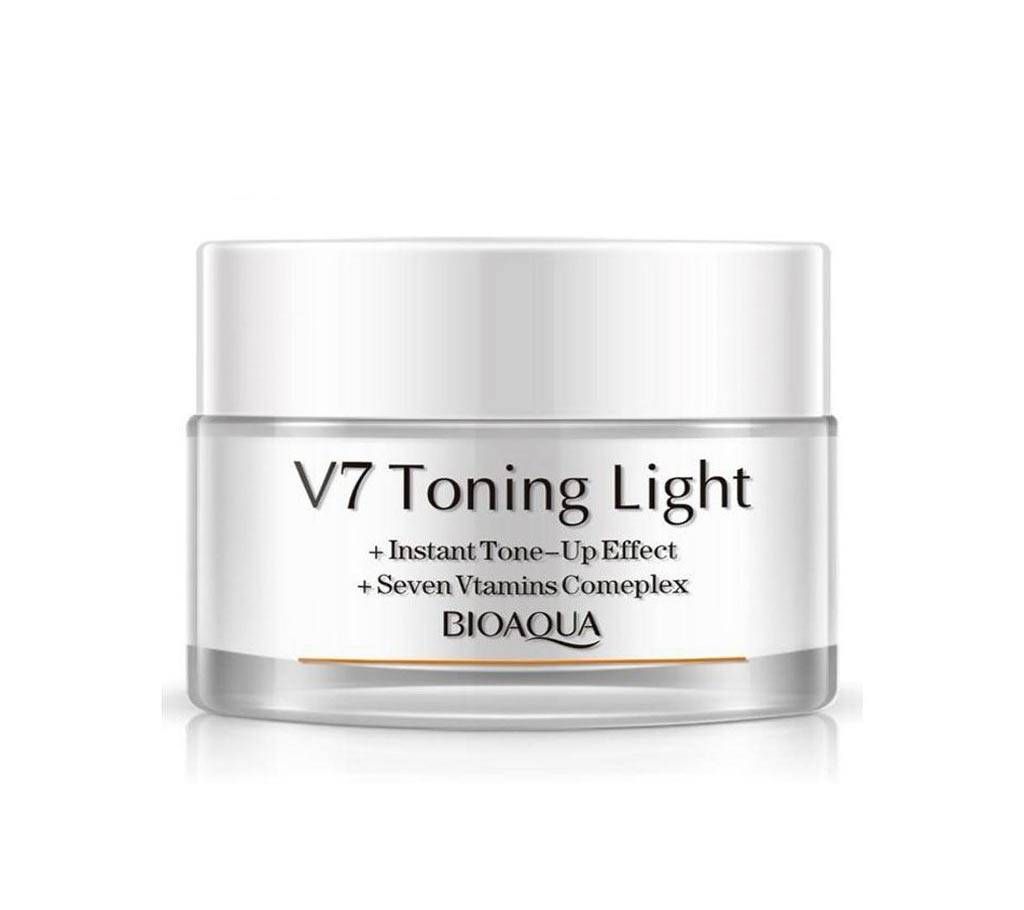 BIOAQUA V7 Toning Light Deep Whitening Cream -50 g- Thailand