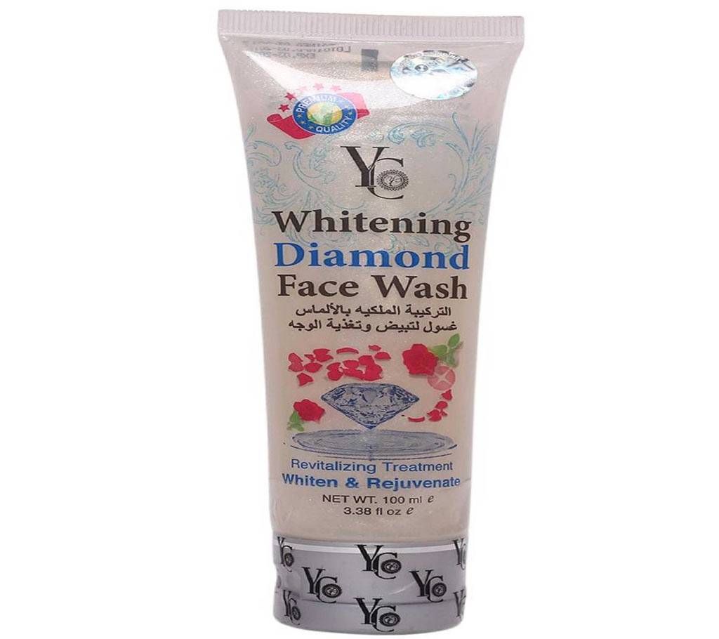 YC diamond whitening face wash 100ml Thailand