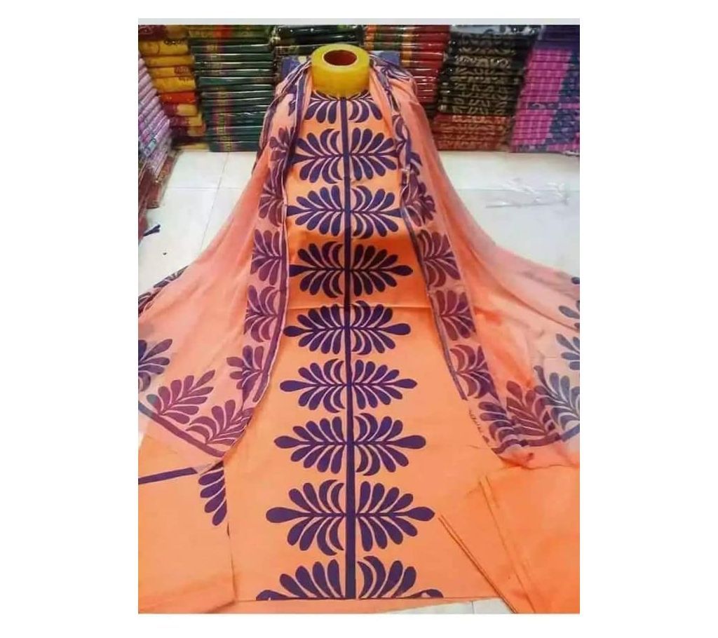 Block Print Cotton Four Piece 112