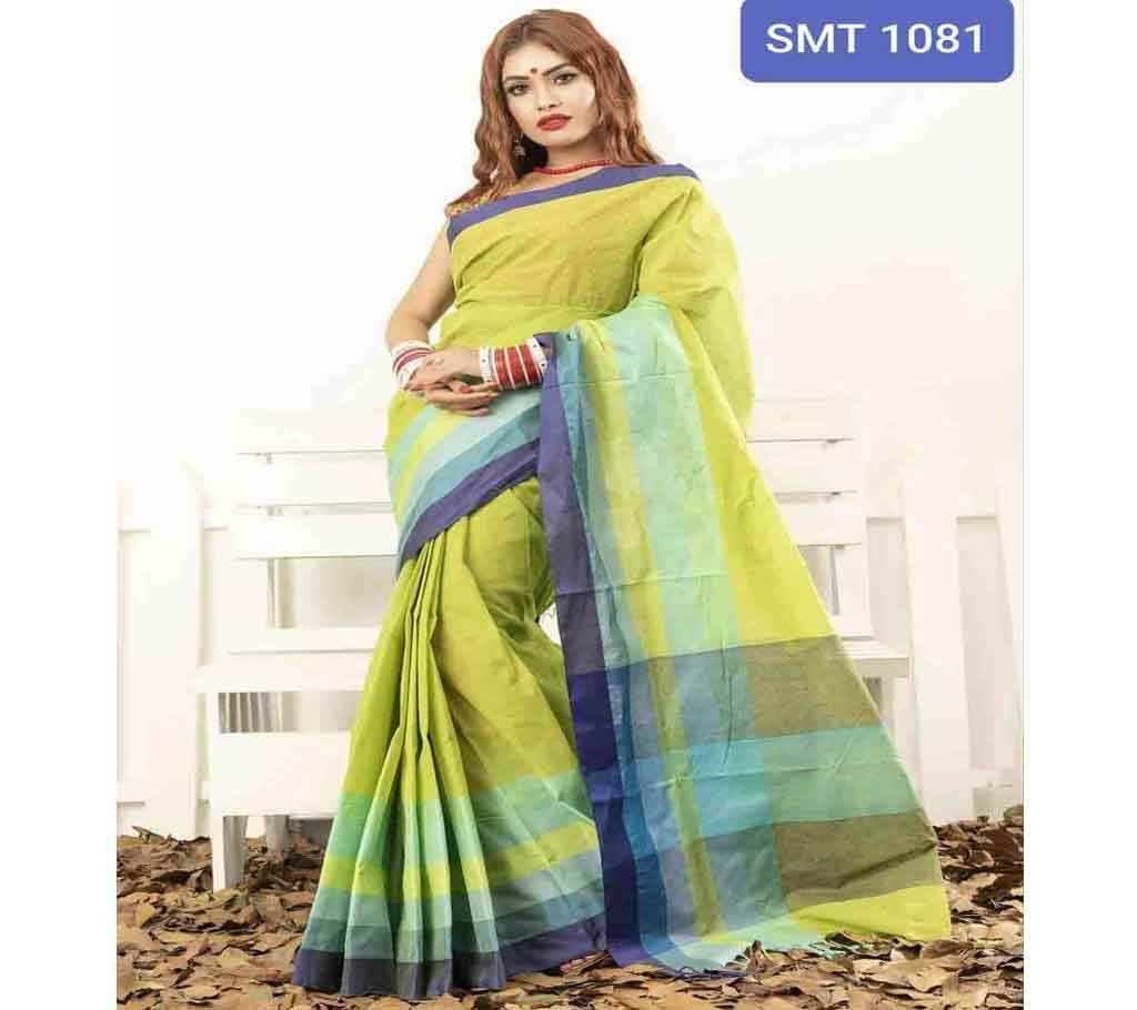 Tangail Cotton Saree Piece-SMT-1081 - SFH