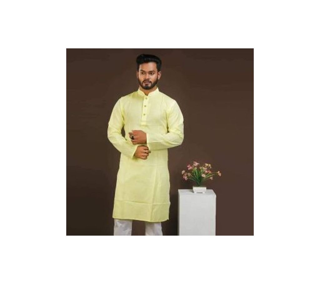 Cotton Panjabi (Yellow)  ILS