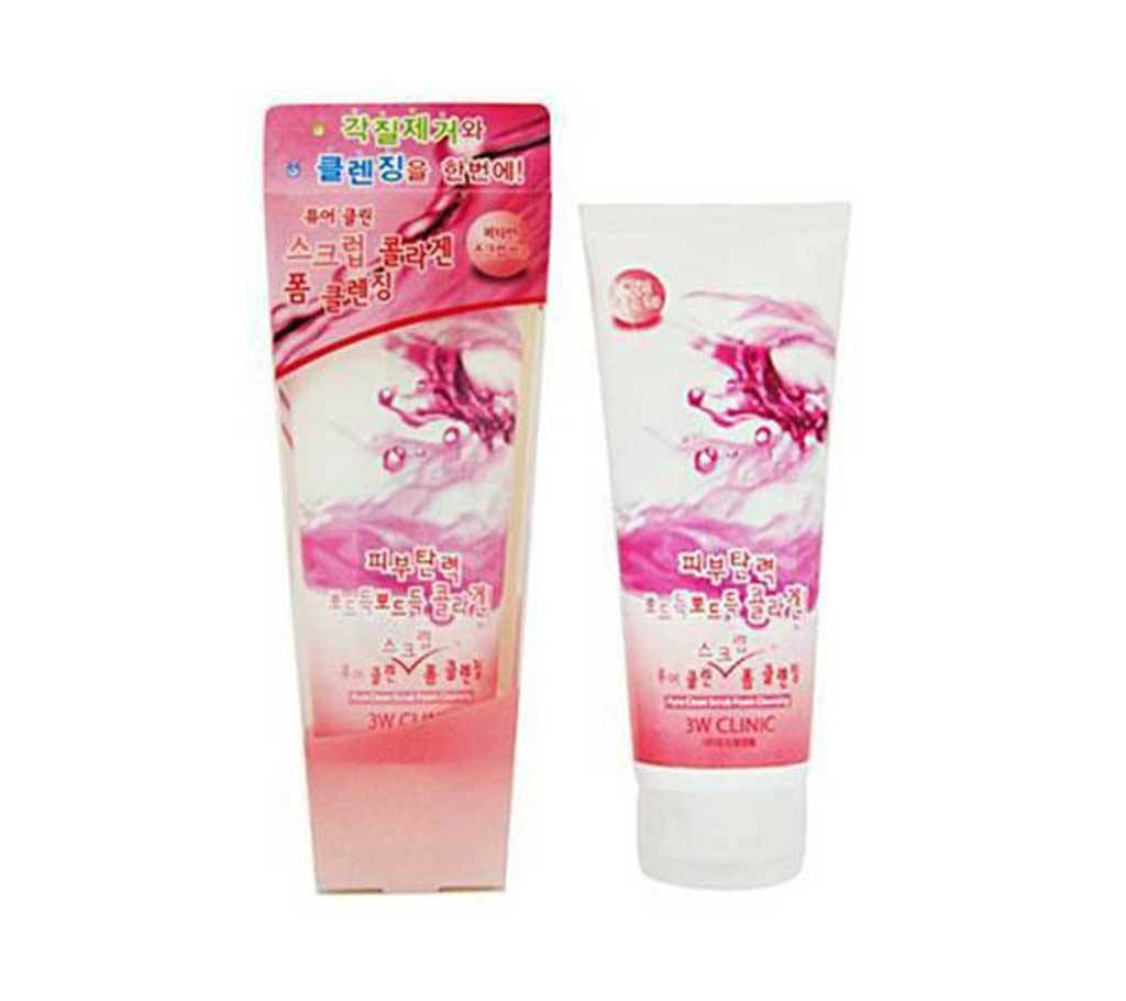 Pure Clean Scrub Collagen Foam Cleansing(Collagen)