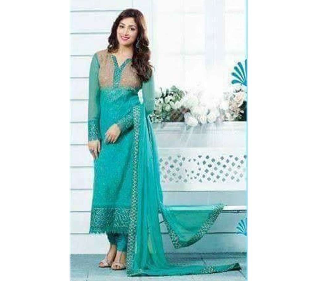 Unstitched embroidery three pc (copy)