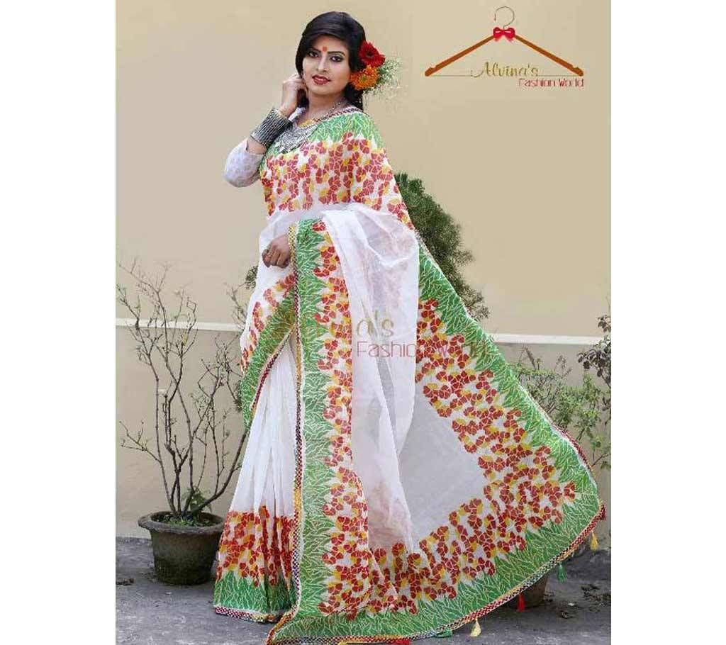 Half Silk Block Printed Share