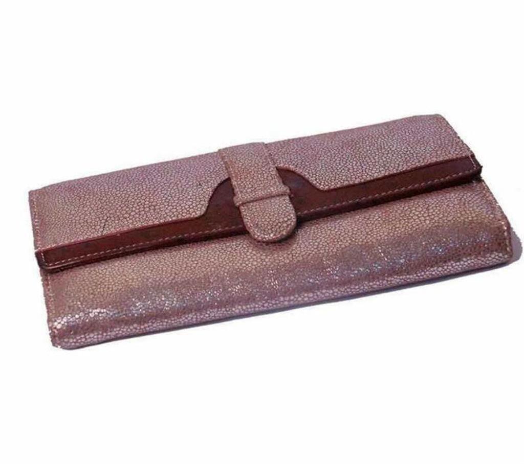 Ladies Long Shape Leather Wallet