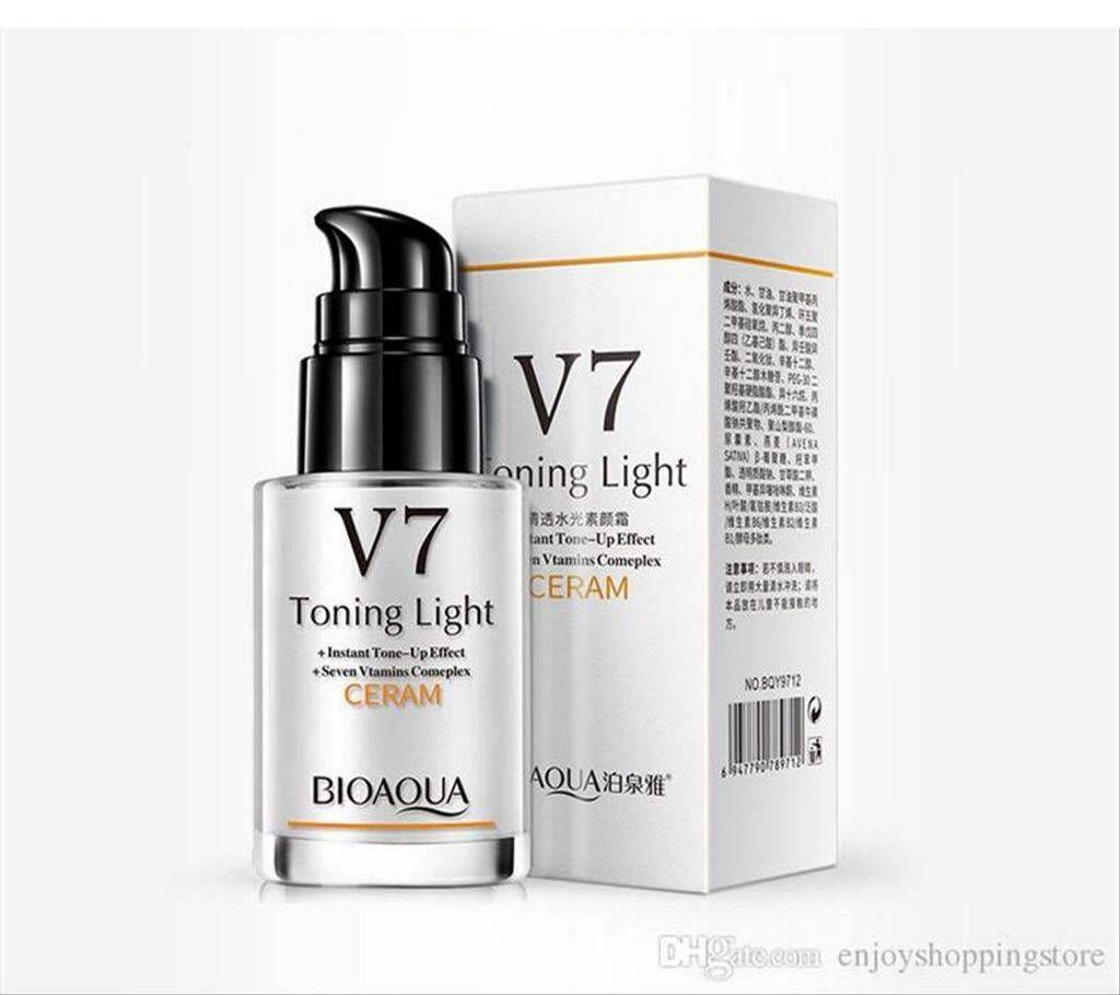 BIOAQUA V7 Toning Light Cream - 50g (China)