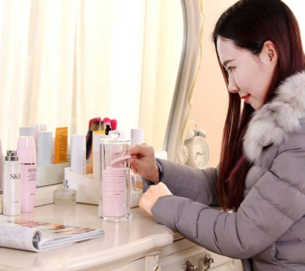 Transparent Makeup Circular Acrylic Organizer