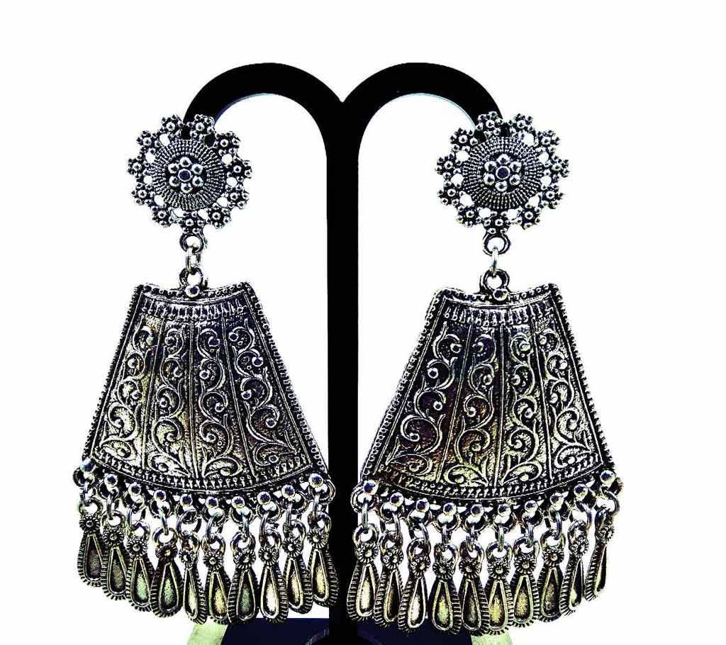 German silver plated earring 