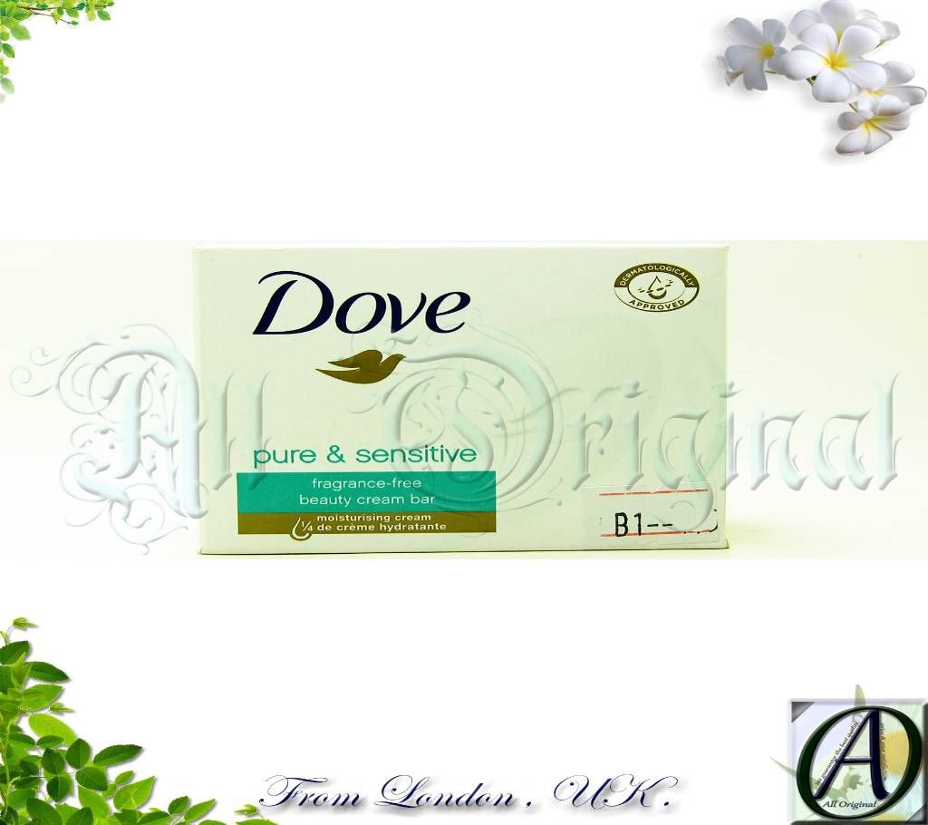 Dove Pure And Sensitive Bar Soap 100g (Germany)