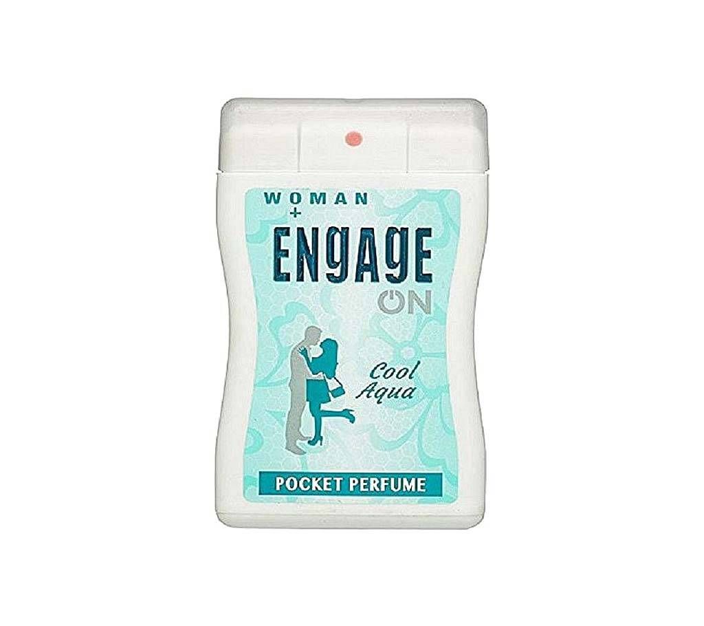 ENGAGE Cool Aqua Pocket Perfume for Women - 18ml India