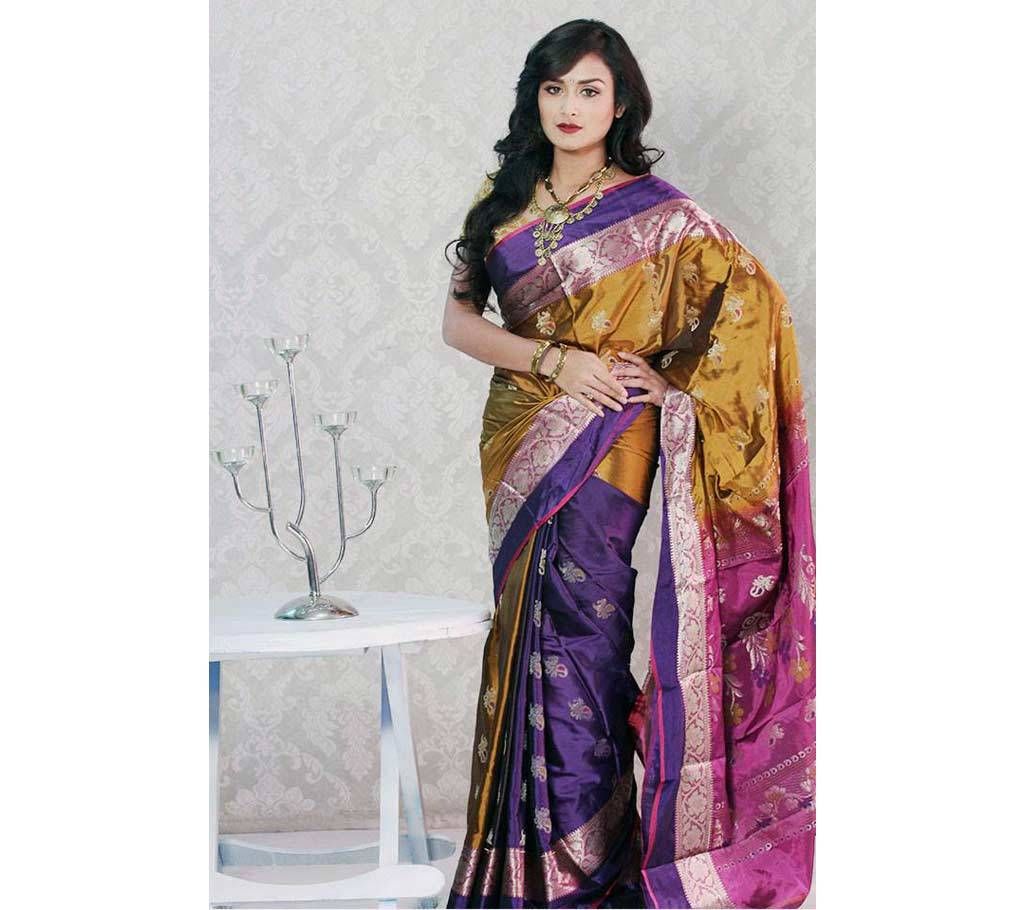 soft silk katan sharee 
