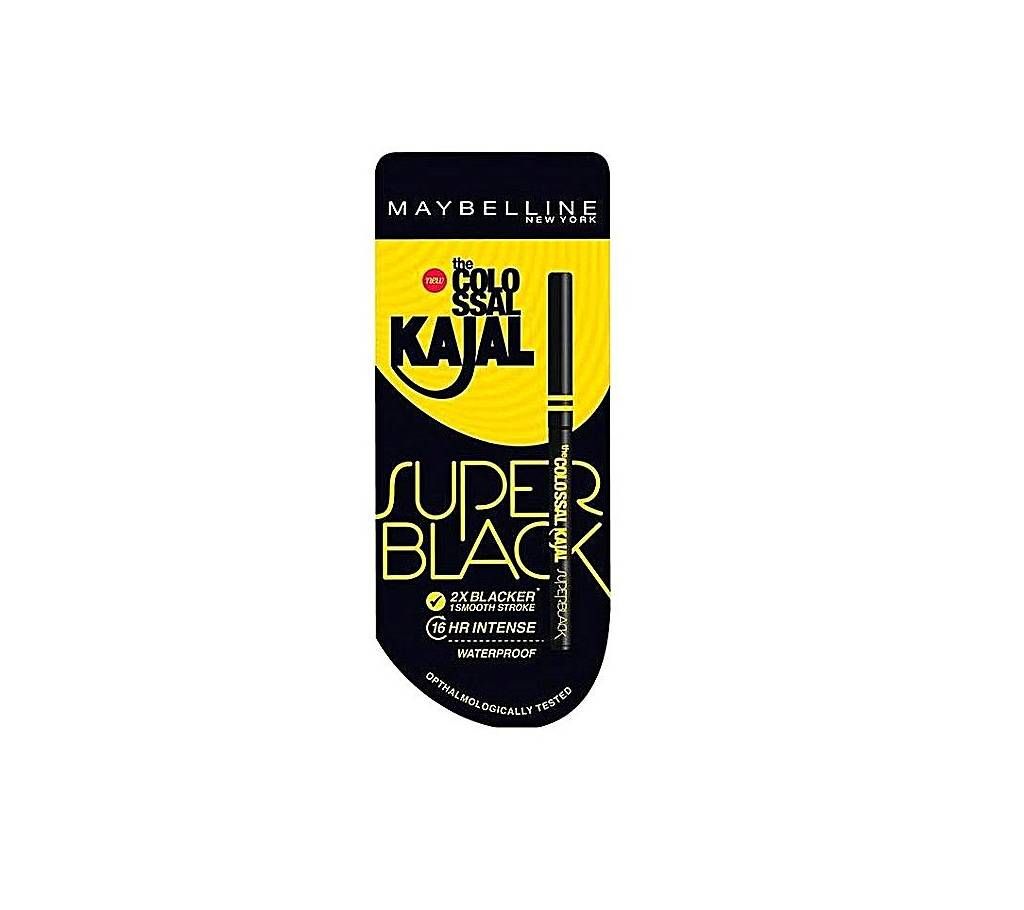 Maybelline Superblack Colossal Kajal - Black