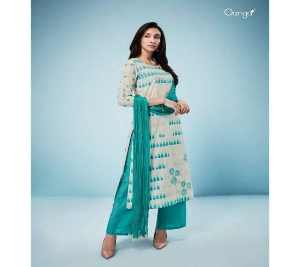 un stitched cotton Indian salwar kameez (Original)