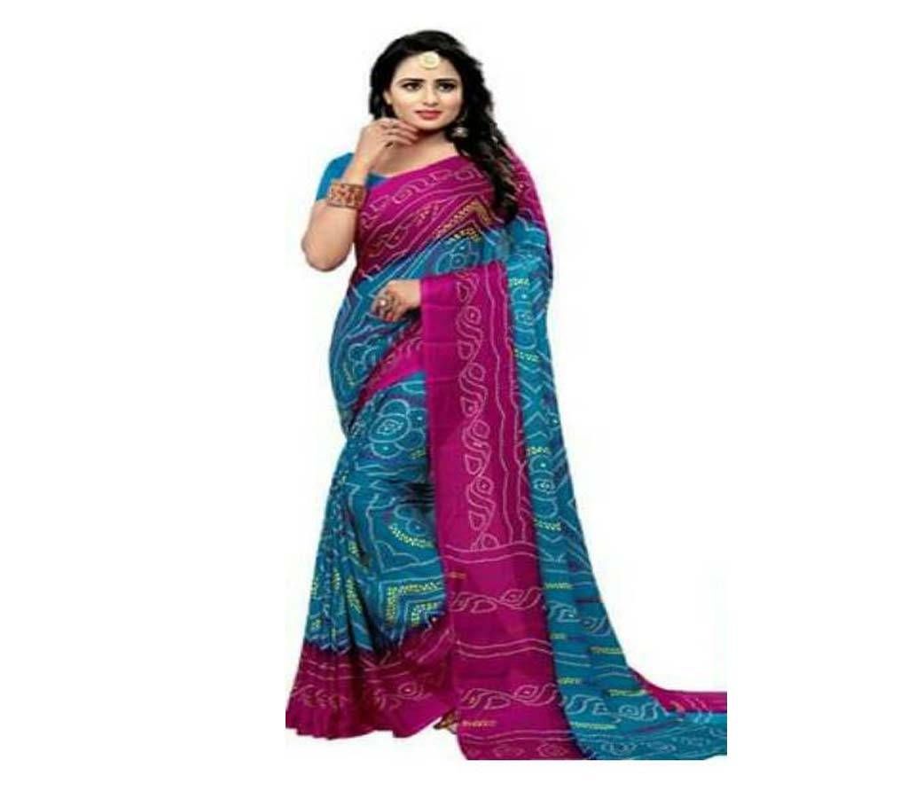 Chundri silk saree and blouse