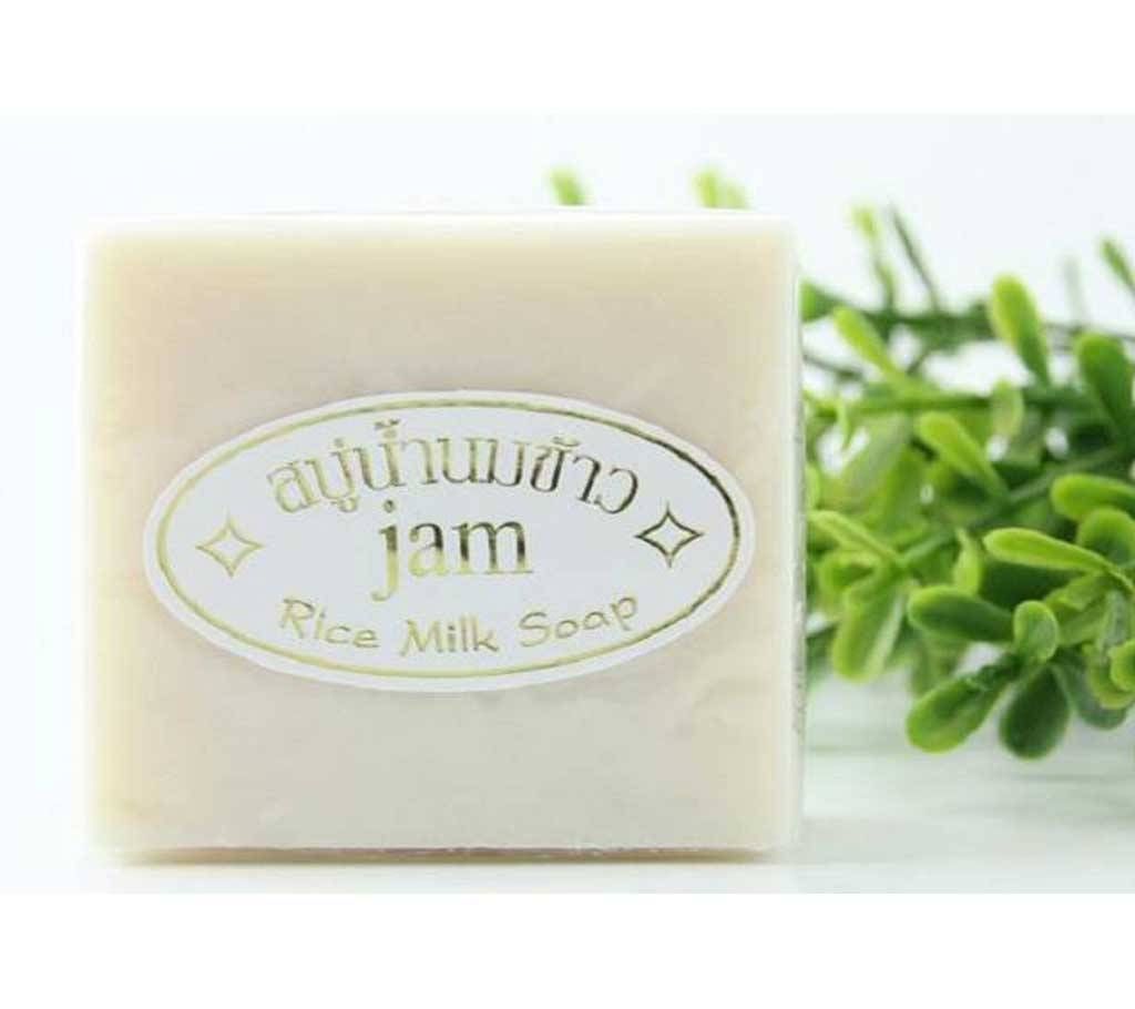 Rice Milk Soap Whitening Herbal Soap Pure Handmade 100g  Thailand
