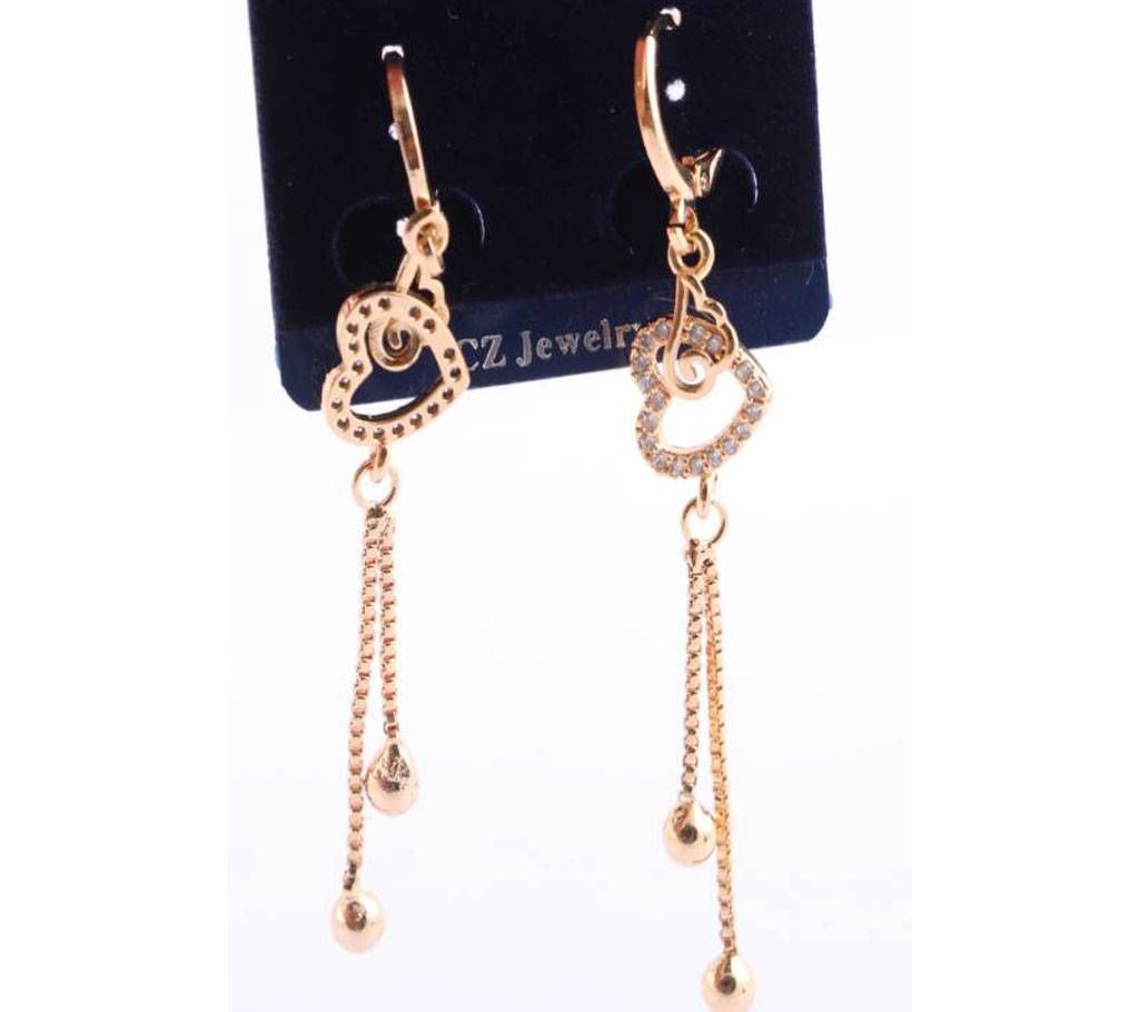 american diamond cut jhumka-649