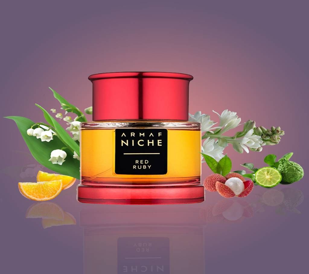 Armaf Niche Red Ruby Perfume 90ml for Women - France 