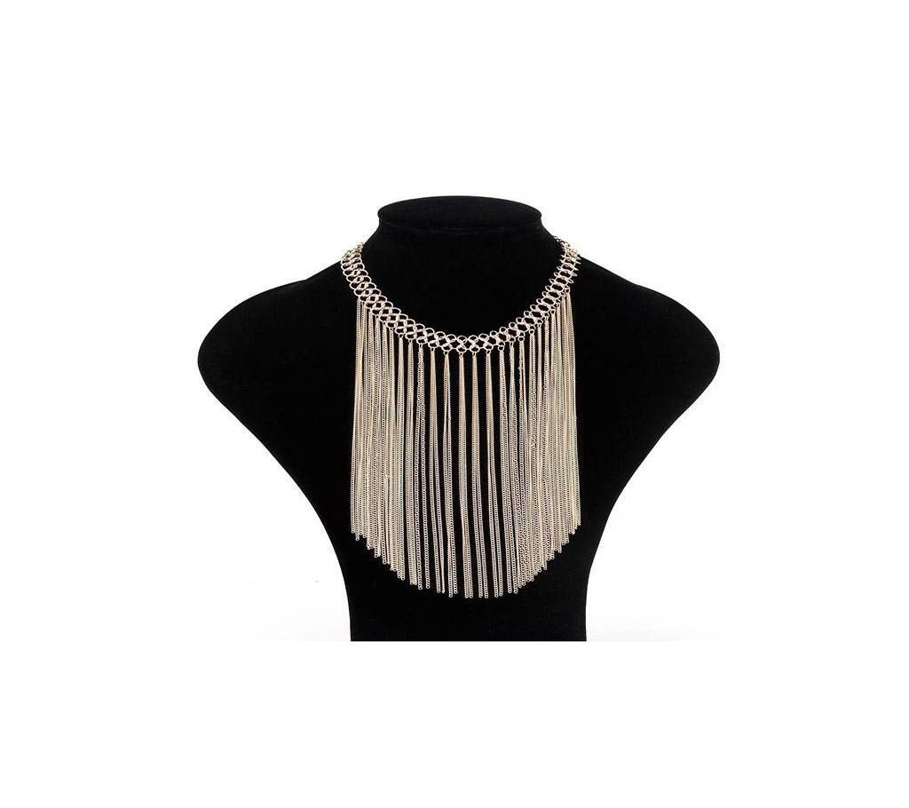 Ladies alloy necklace 