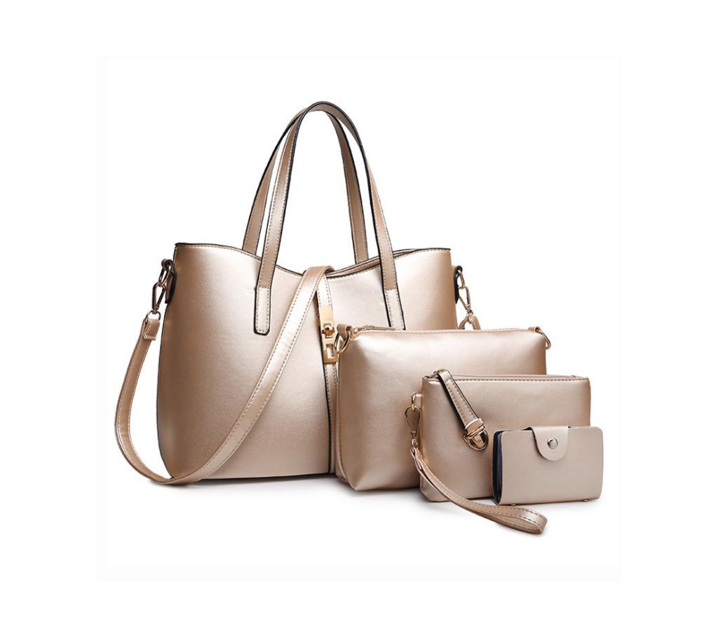  ladies 4 piece set handbag.