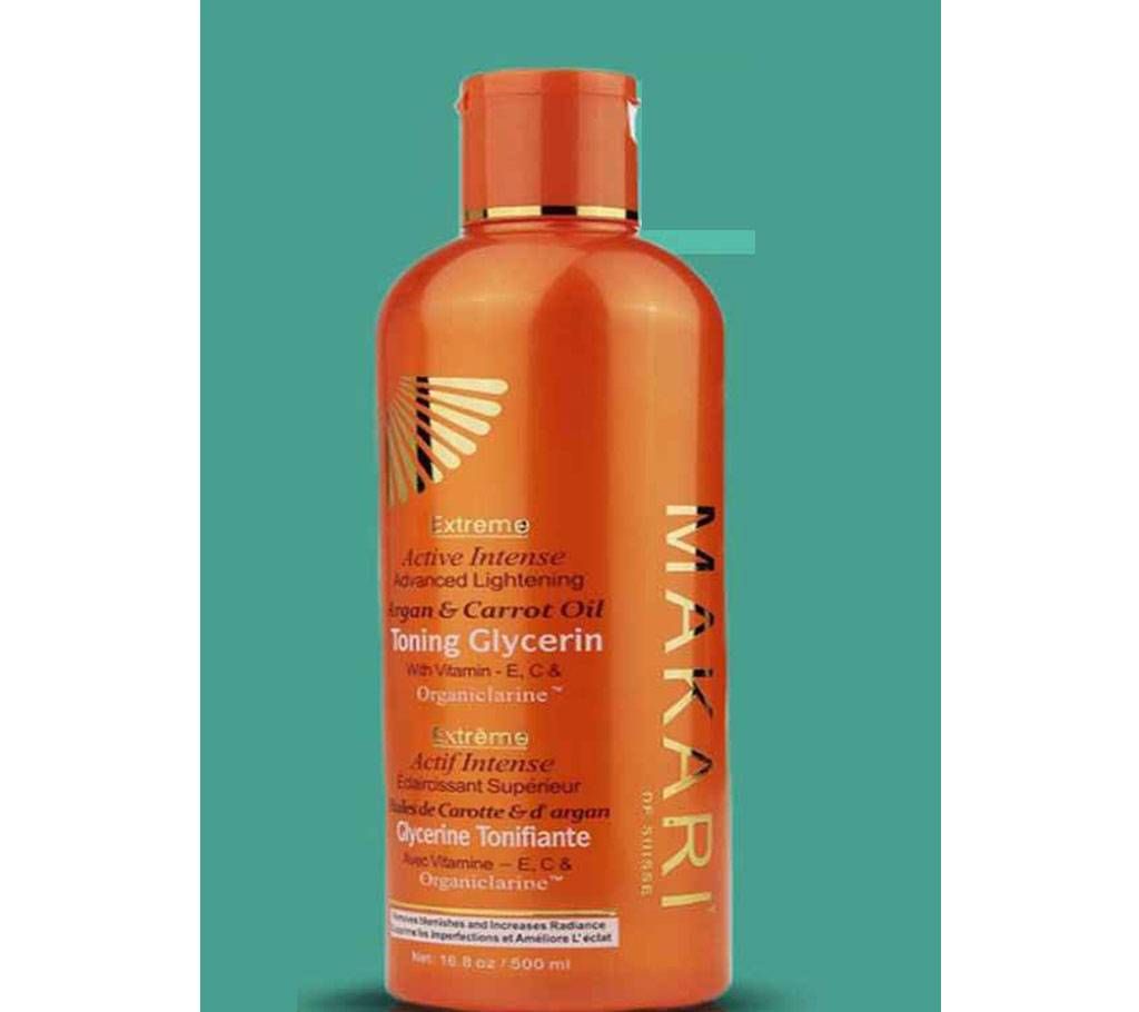 Makari Argan & Carrot Oil Toning Body Glycerin 16.8 oz - France